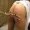 Girl Birch Caned