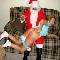 Spanked by Santa